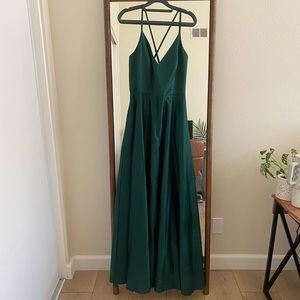 DB Studio satin style cross-back dress